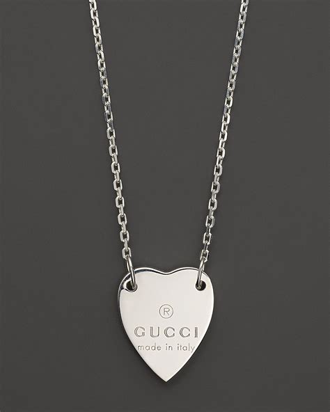 gucci trademark necklace.